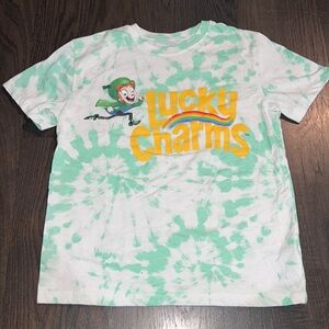 Boys’ Short Sleeve Tie-dye Graphic T-Shirt
with Lucky Charms Size 8